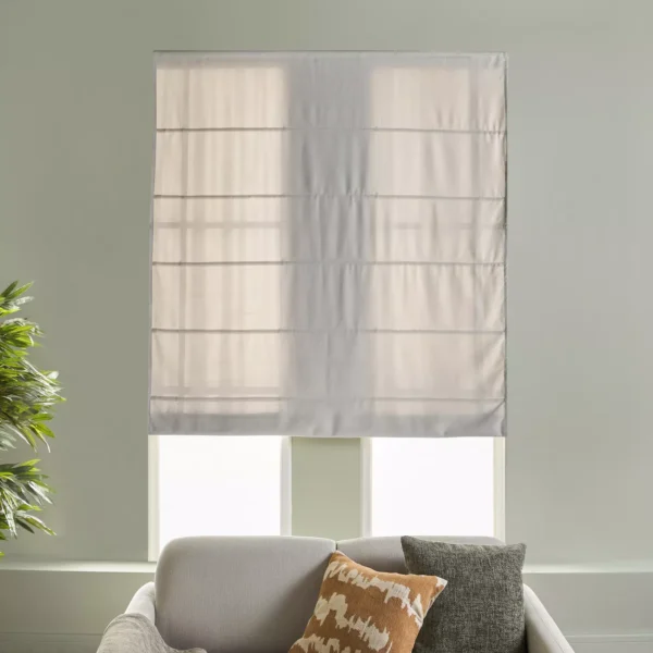 Chenille Roman Blind