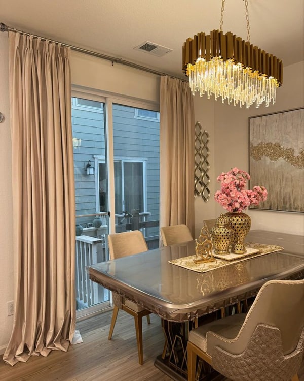 Velvet Pinch Pleat Curtains