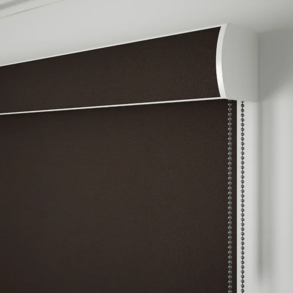 Blackout Roller Blinds - Dark Brown - Image 3