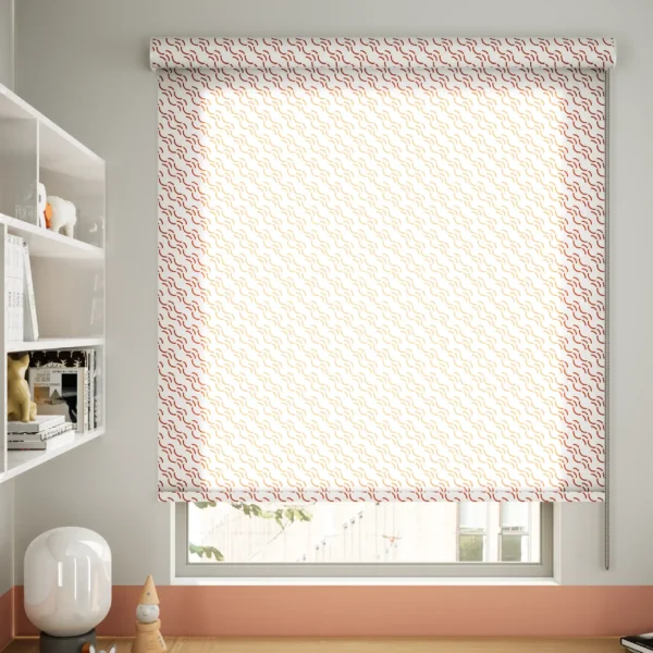 Printed Solar Roller Blinds - Bronze