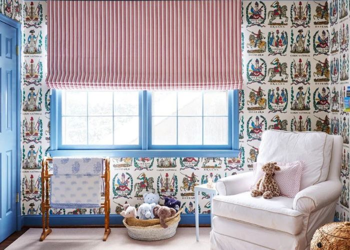 Roman Bedroom And Nursery Blinds