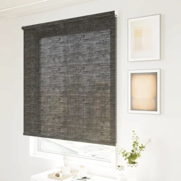 Sunscreen Roller Blinds - Black - Image 2