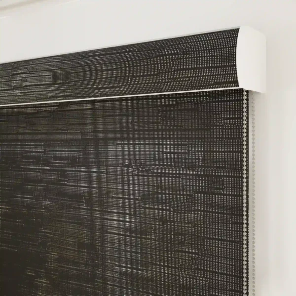 Sunscreen Roller Blinds - Black - Image 3