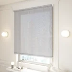 Sunscreen Roller Blinds - Light Grey - Image 2