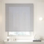 Sunscreen Roller Blinds - Light Grey