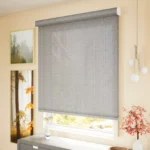 Sunscreen Roller Blinds - Silver - Image 2