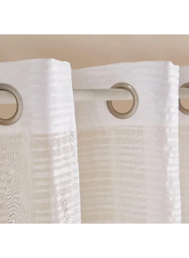 2-Piece Leon Sheer Window Curtain Set