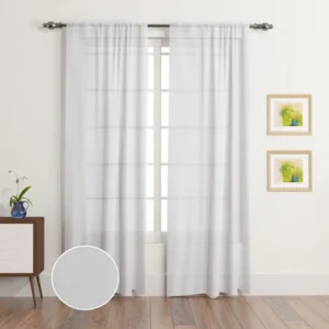 Atlanta Single Voile Sheer Curtain