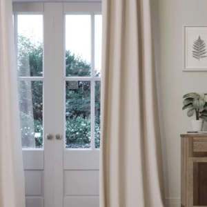 Brushed Eyelet Ultra Thermal Blackout Curtains